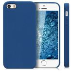Husa pentru Apple iPhone 5/iPhone 5s/iPhone SE, Silicon, Albastru, 42766.116 fotografia produsului View 2 S