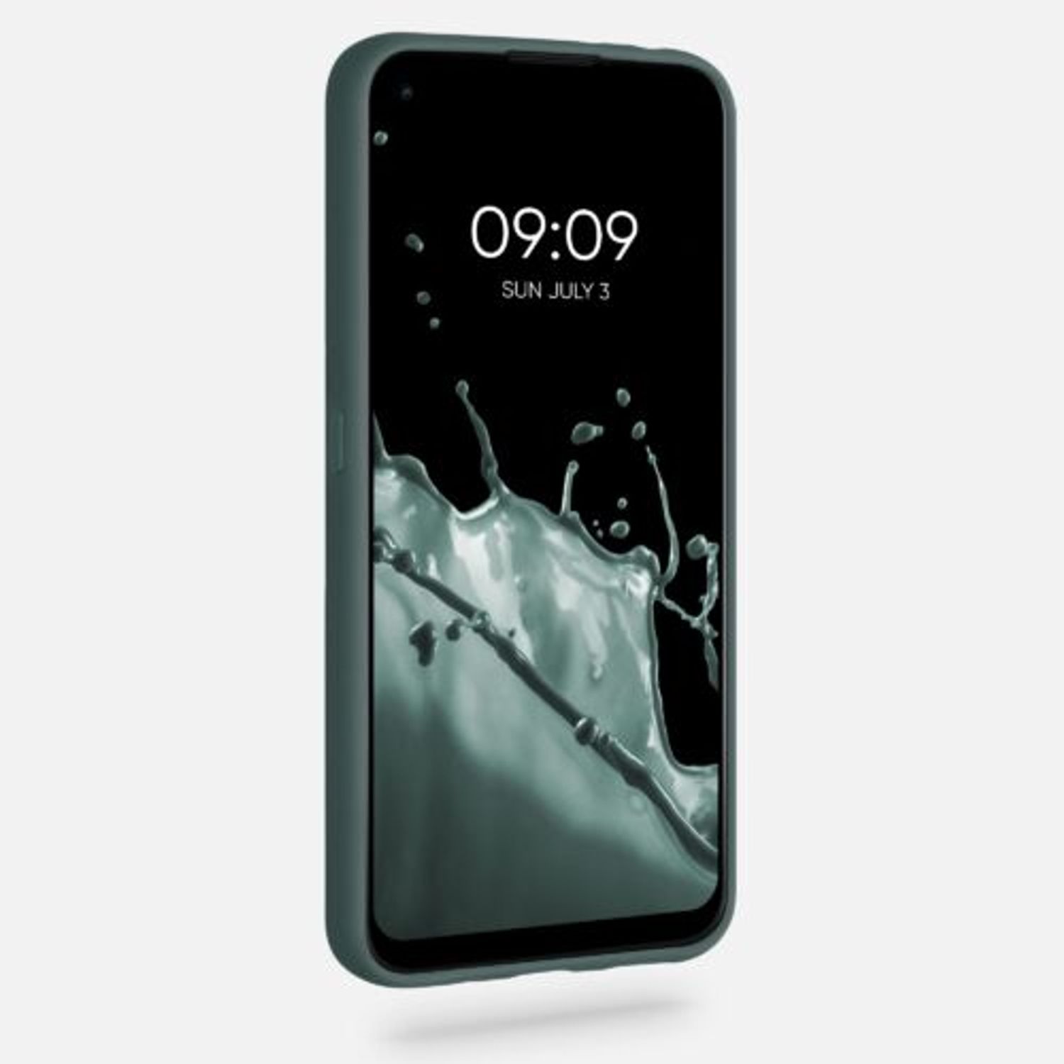 Husa pentru Nokia 5.4, Silicon, Verde, 54109.166 fotografia produsului View 3 L