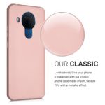 Husa pentru Nokia 5.4, Silicon, Rose Gold, 54317.31 fotografia produsului View 13 S