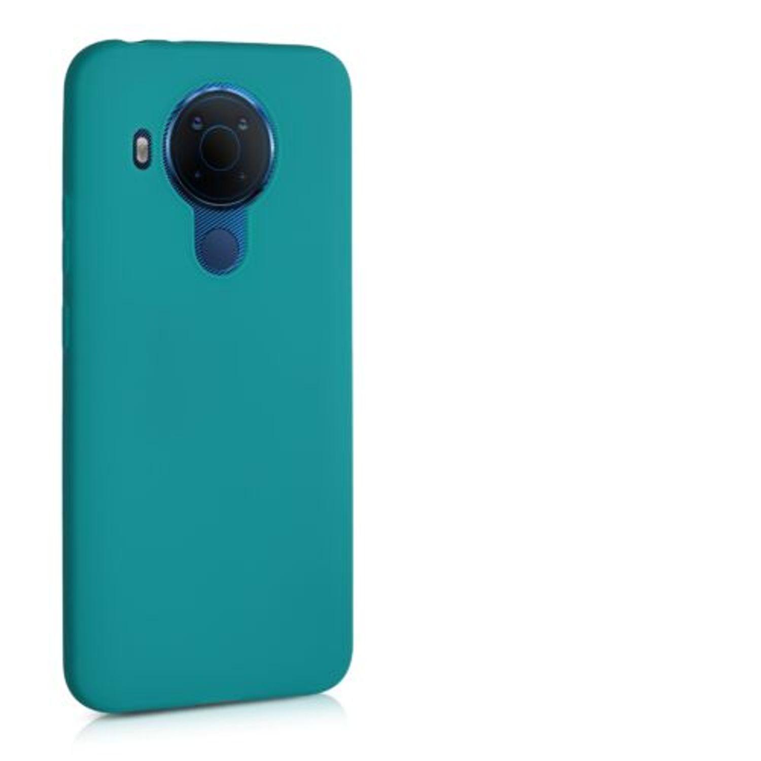 Husa pentru Nokia 5.4, Silicon, Verde, 54109.57 fotografia produsului View 8 L