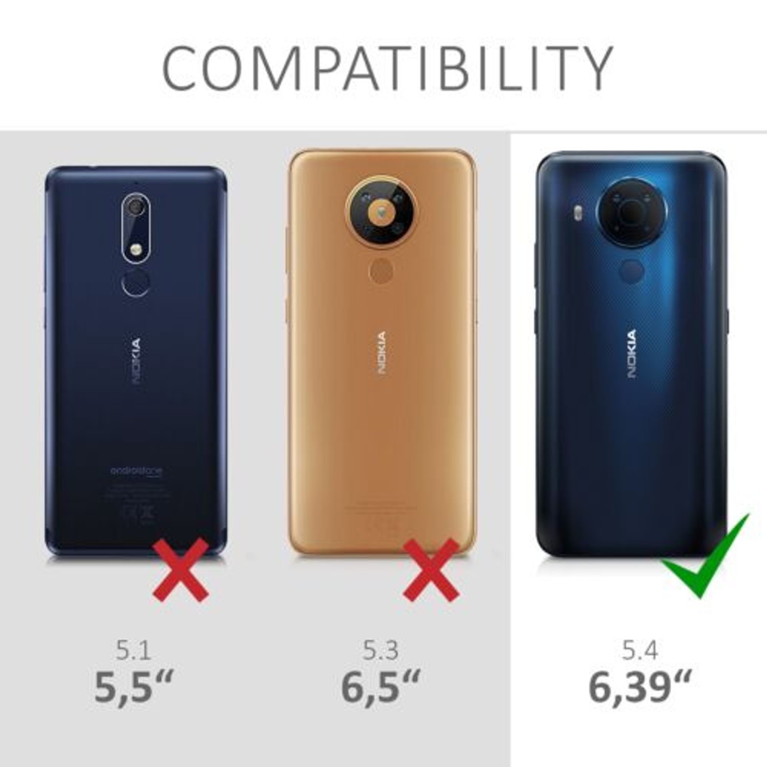 Husa pentru Nokia 5.4, Silicon, Verde, 54109.57 fotografia produsului View 6 L