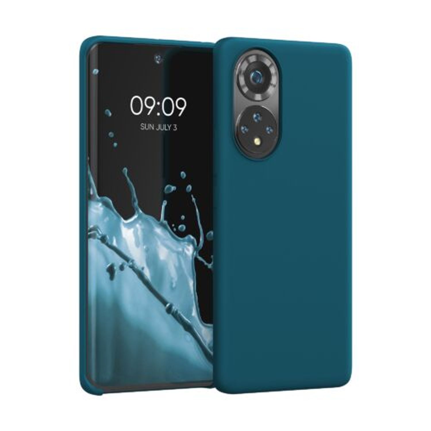 Husa pentru Honor 50, Silicon, Verde, 55481.57 fotografia produsului
