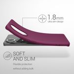Husa pentru Honor 50, Silicon, Violet, 55409.187 fotografia produsului View 3 S