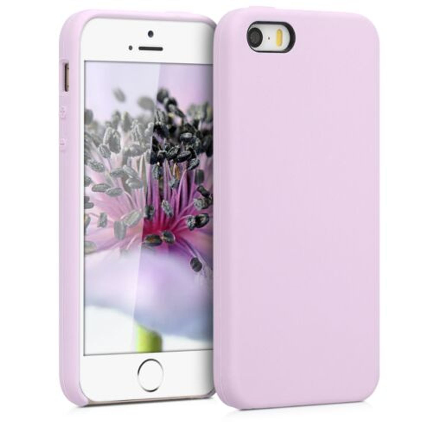 Husa pentru Apple iPhone 5/iPhone 5s/iPhone SE, Silicon, Mov, 42766.140 fotografia produsului