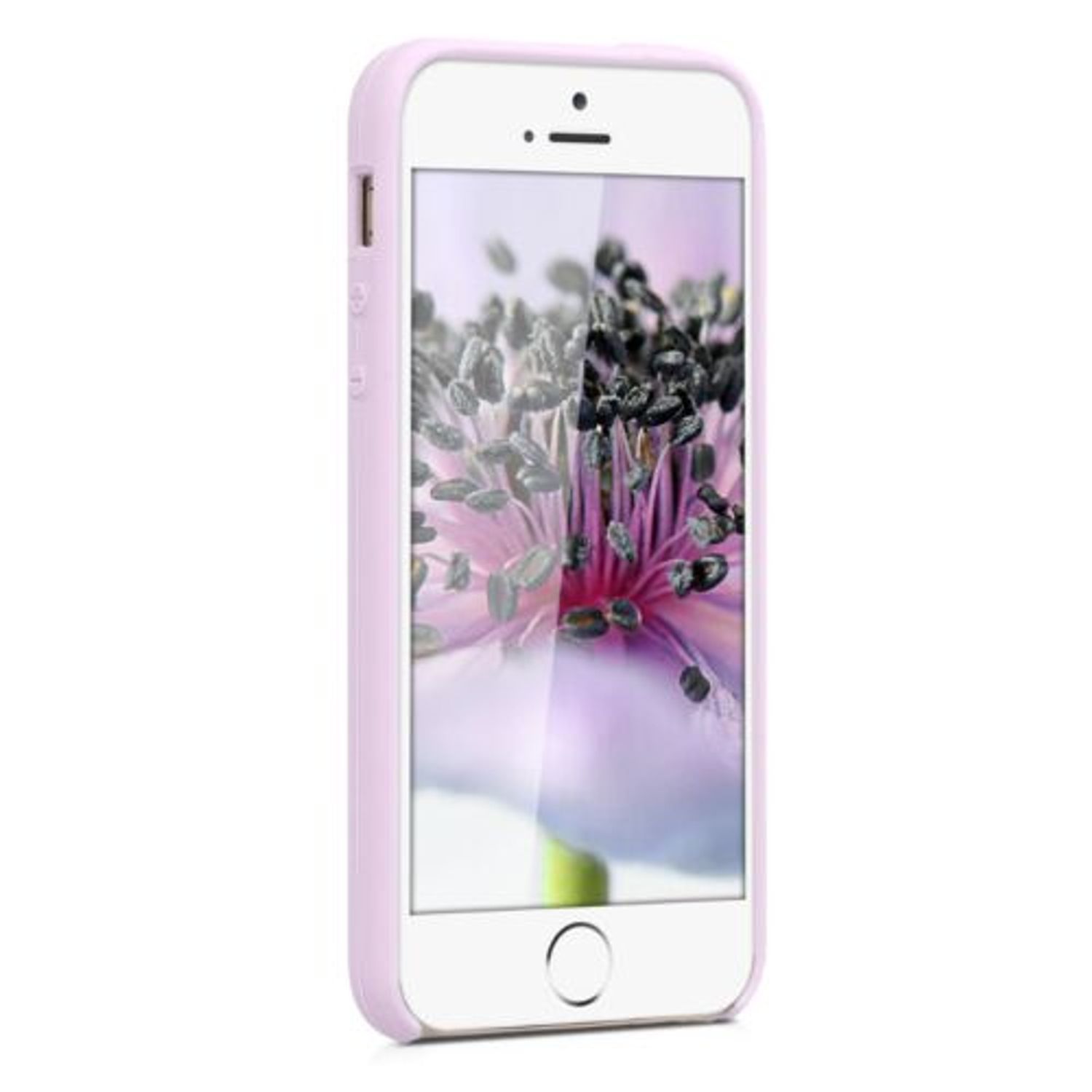 Husa pentru Apple iPhone 5/iPhone 5s/iPhone SE, Silicon, Mov, 42766.140 fotografia produsului View 3 L