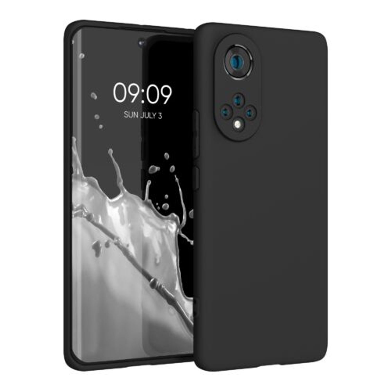 Husa pentru Honor 50, Silicon, Negru, 55409.01 fotografia produsului View 9 L