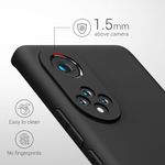 Husa pentru Honor 50, Silicon, Negru, 55409.01 fotografia produsului View 2 S