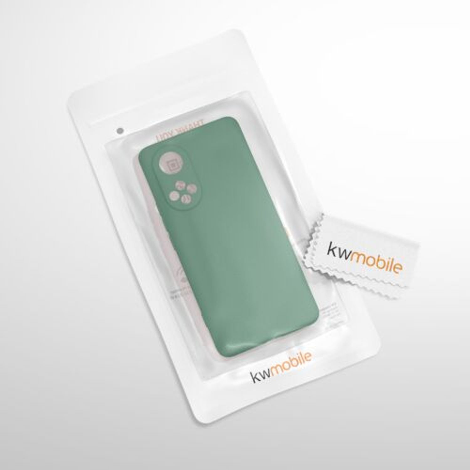 Husa pentru Honor 50, Silicon, Verde, 55409.166 fotografia produsului View 5 L