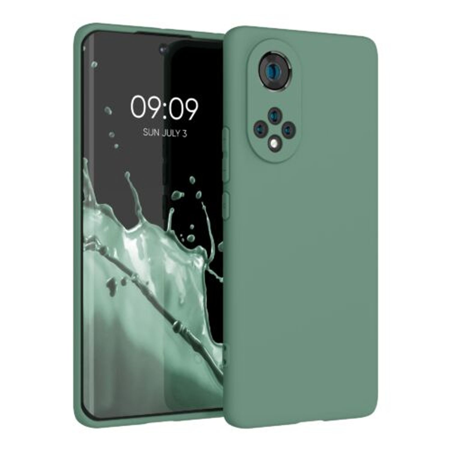 Husa pentru Honor 50, Silicon, Verde, 55409.166 fotografia produsului View 10 L