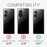 Husa pentru Honor 50, Silicon, Verde, 55409.166 fotografia produsului View 7 S