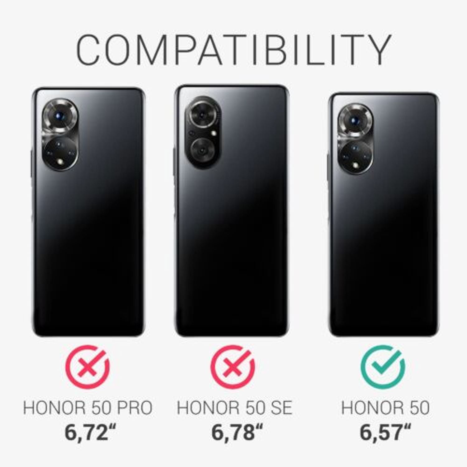 Husa pentru Honor 50, Silicon, Verde, 55409.166 fotografia produsului View 7 L