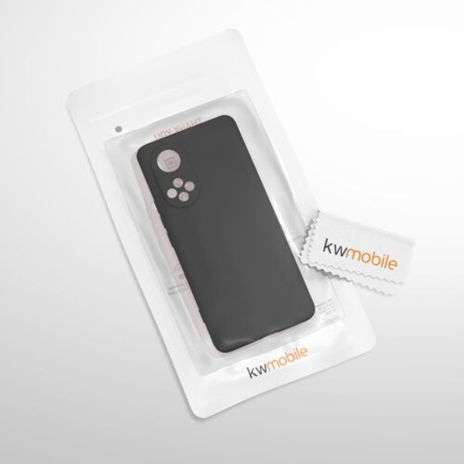 Husa pentru Honor 50, Silicon, Negru, 55409.01 fotografia produsului View 10 L