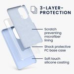 Husa pentru Honor 50 Pro, Silicon, Albastru, 55482.58 fotografia produsului View 3 S