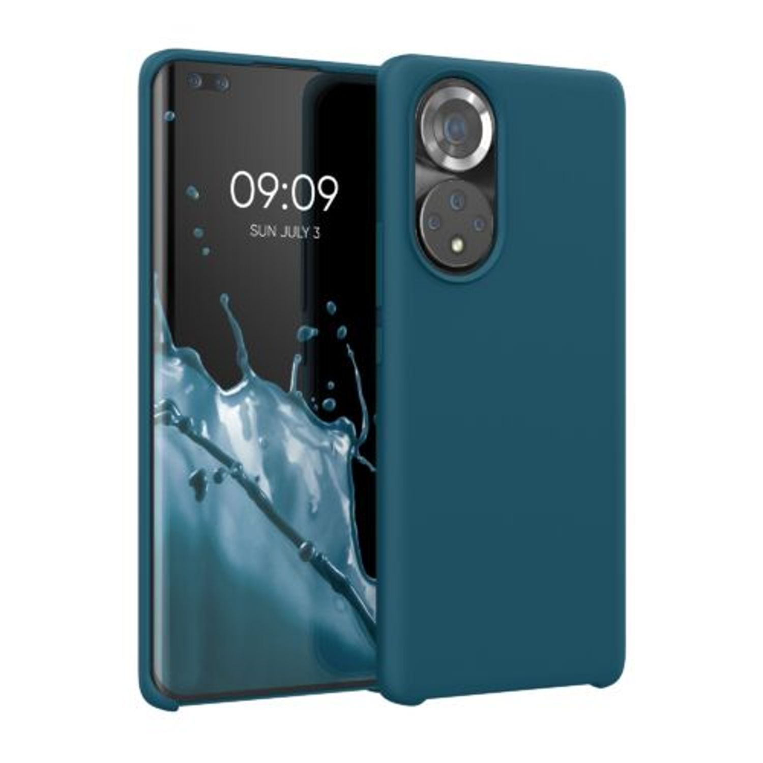 Husa pentru Honor 50 Pro, Silicon, Verde, 55482.57 fotografia produsului