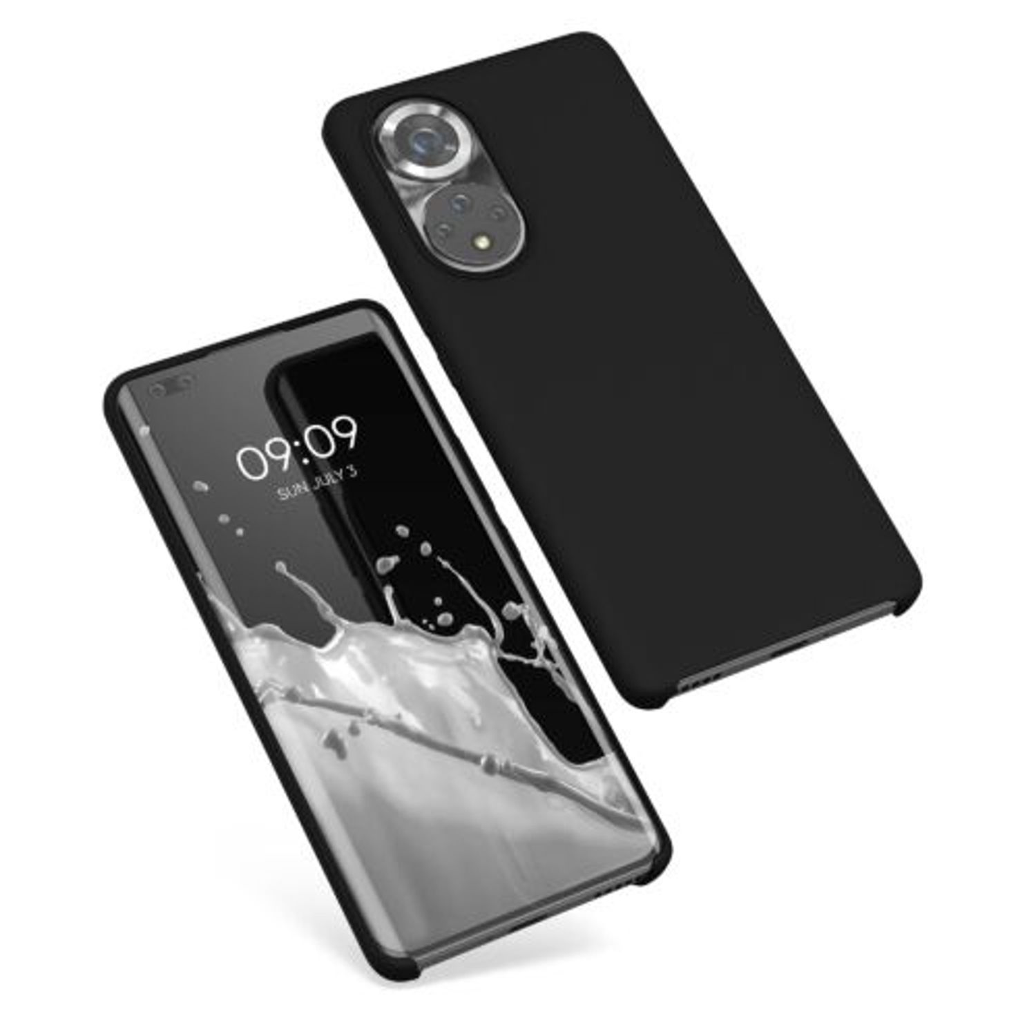 Husa pentru Honor 50 Pro, Silicon, Negru, 55482.01 fotografia produsului View 2 L
