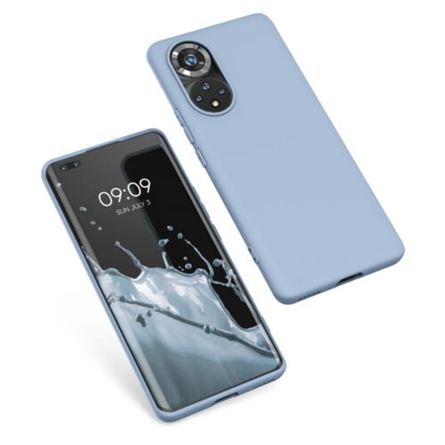 Husa pentru Honor 50 Pro, Silicon, Albastru, 55410.58 fotografia produsului View 2 L