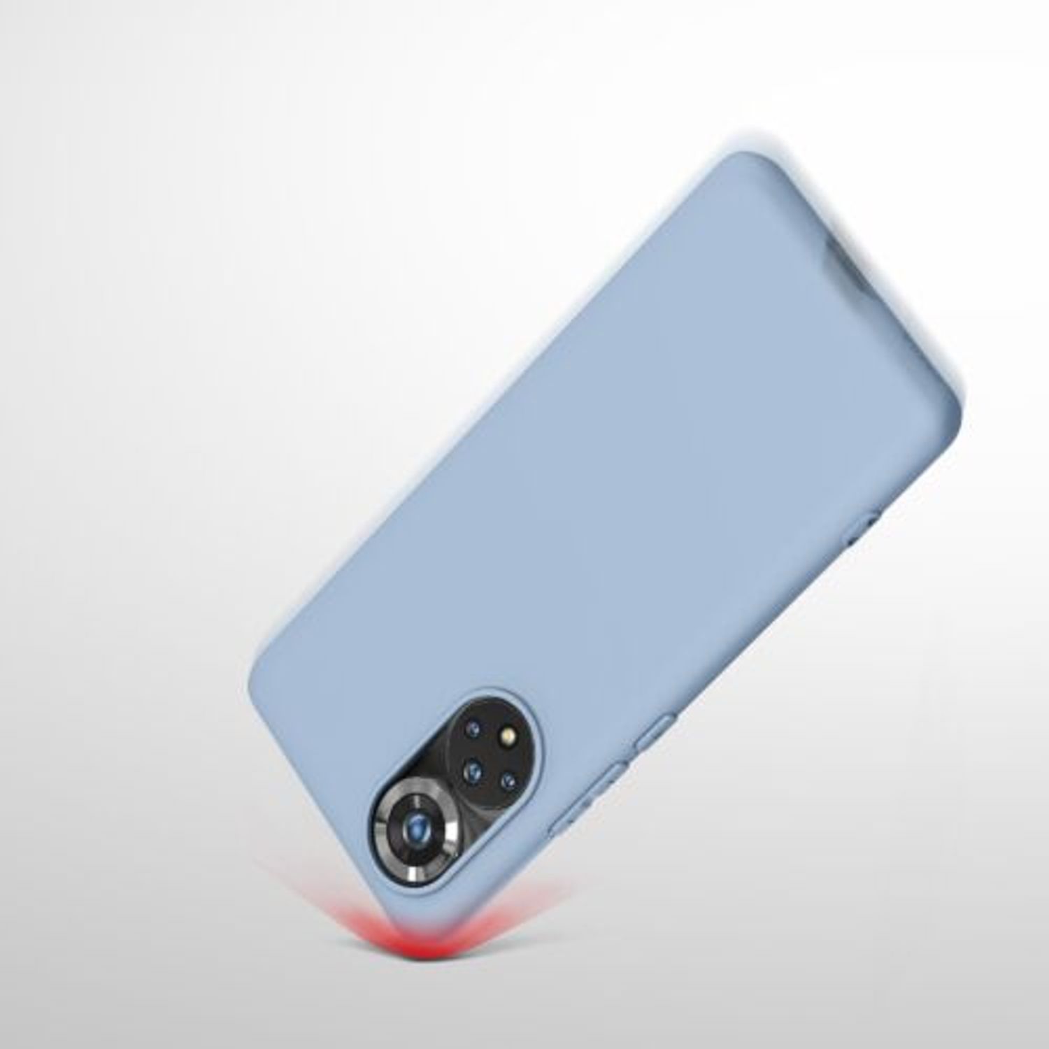 Husa pentru Honor 50 Pro, Silicon, Albastru, 55410.58 fotografia produsului View 10 L