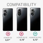 Husa pentru Honor 50 Pro, Silicon, Verde, 55410.57 fotografia produsului View 6 S