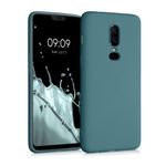 Husa pentru OnePlus 6, Silicon, Verde, 55346.57 fotografia produsului View 9 S