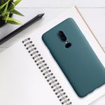 Husa pentru OnePlus 6, Silicon, Verde, 55346.57 fotografia produsului