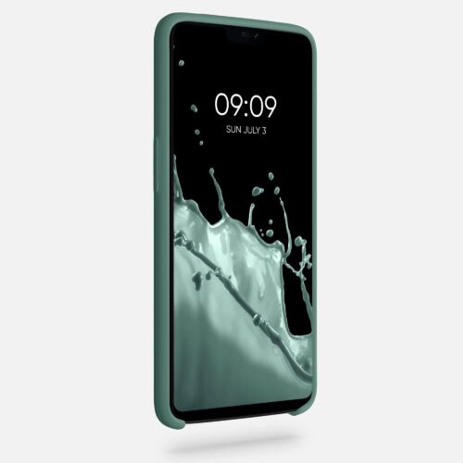 Husa pentru OnePlus 6, Silicon, Verde, 46122.166 fotografia produsului View 6 L