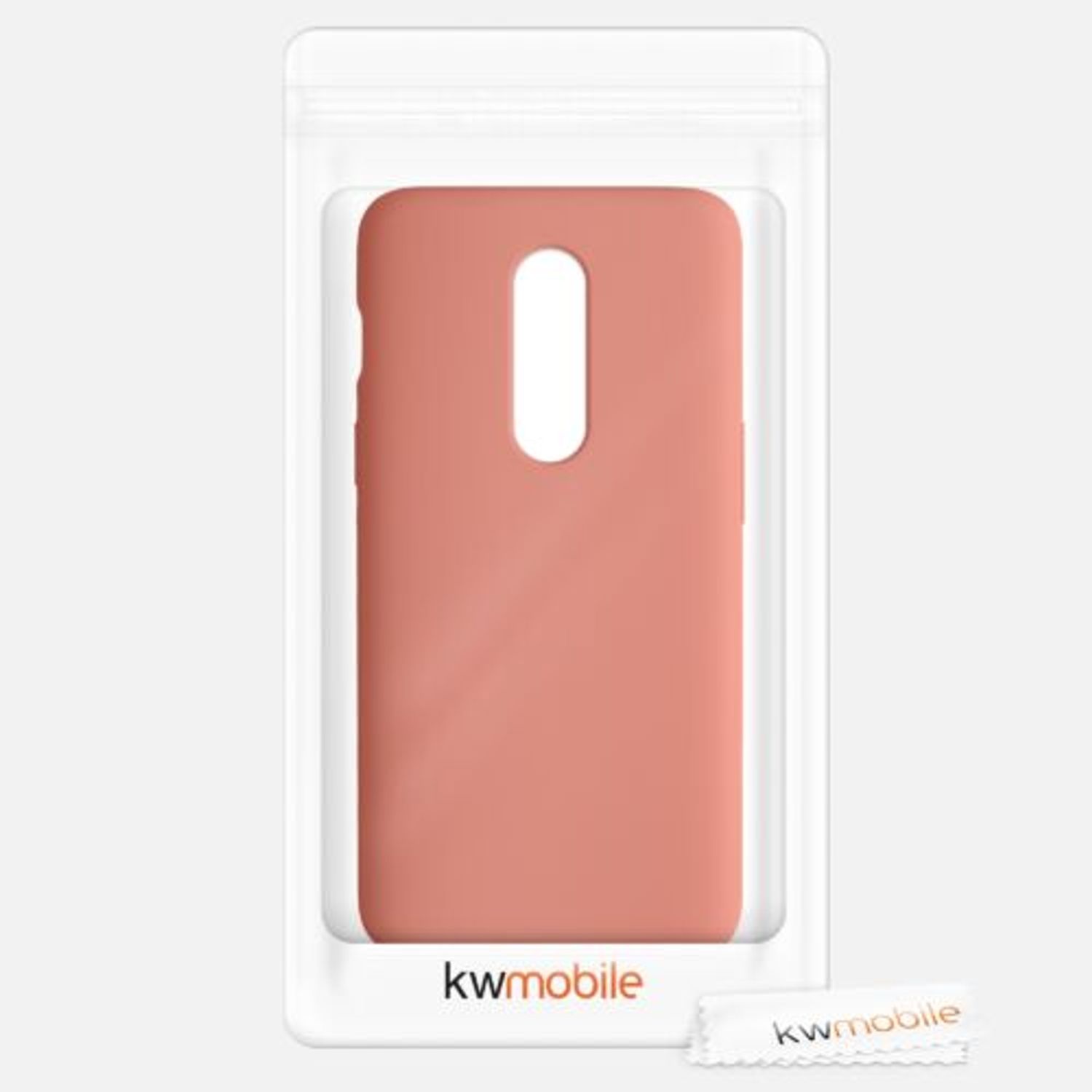 Husa pentru OnePlus 6, Silicon, Roz, 46122.215 fotografia produsului View 7 L