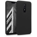 Husa pentru OnePlus 6, Silicon, Negru, 46122.01 fotografia produsului
