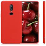 Husa pentru OnePlus 6, Silicon, Rosu, 45432.111 fotografia produsului View 2 S