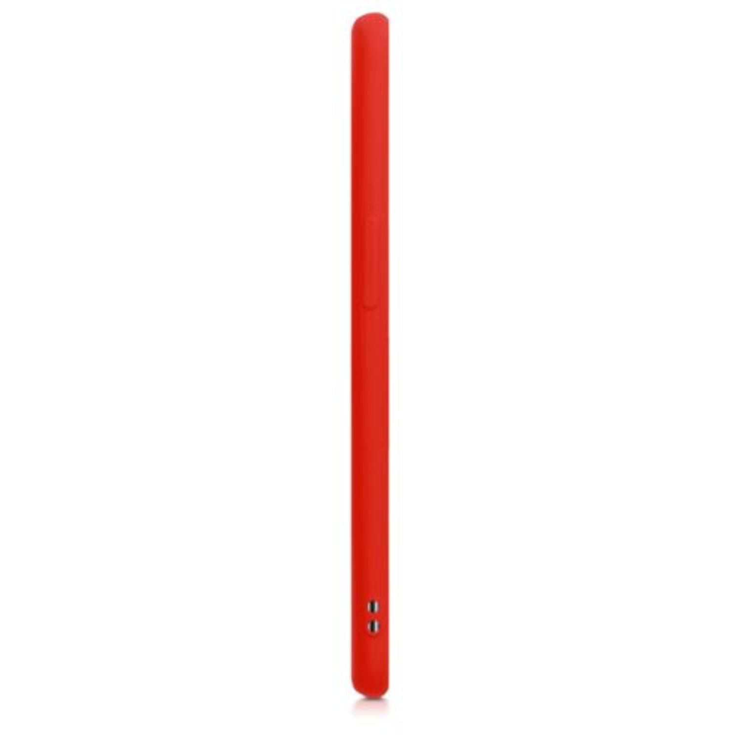 Husa pentru OnePlus 6, Silicon, Rosu, 45432.111 fotografia produsului View 3 L