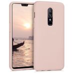 Husa pentru OnePlus 6, Silicon, Roz, 46122.10 fotografia produsului