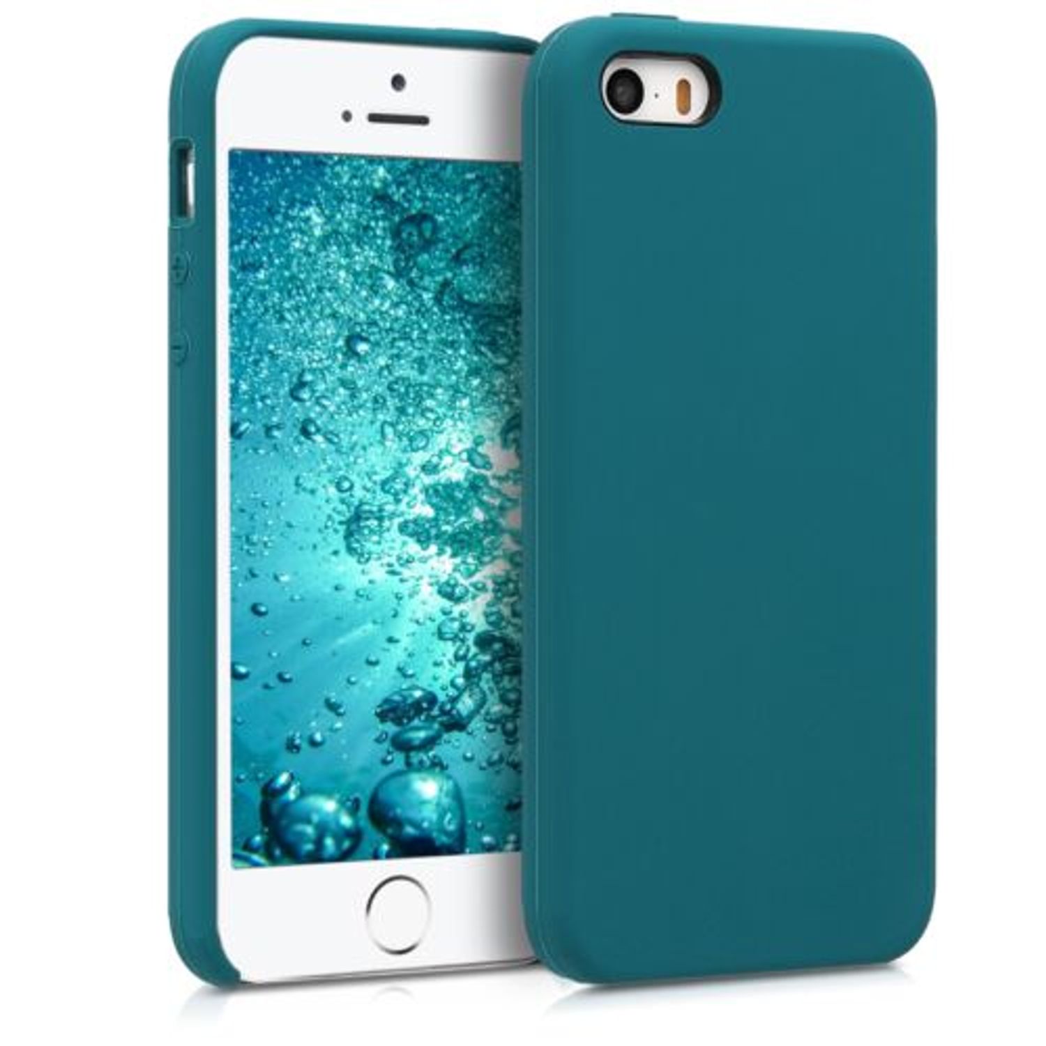 Husa pentru Apple iPhone 5/iPhone 5s/iPhone SE, Silicon, Albastru, 42766.57 fotografia produsului