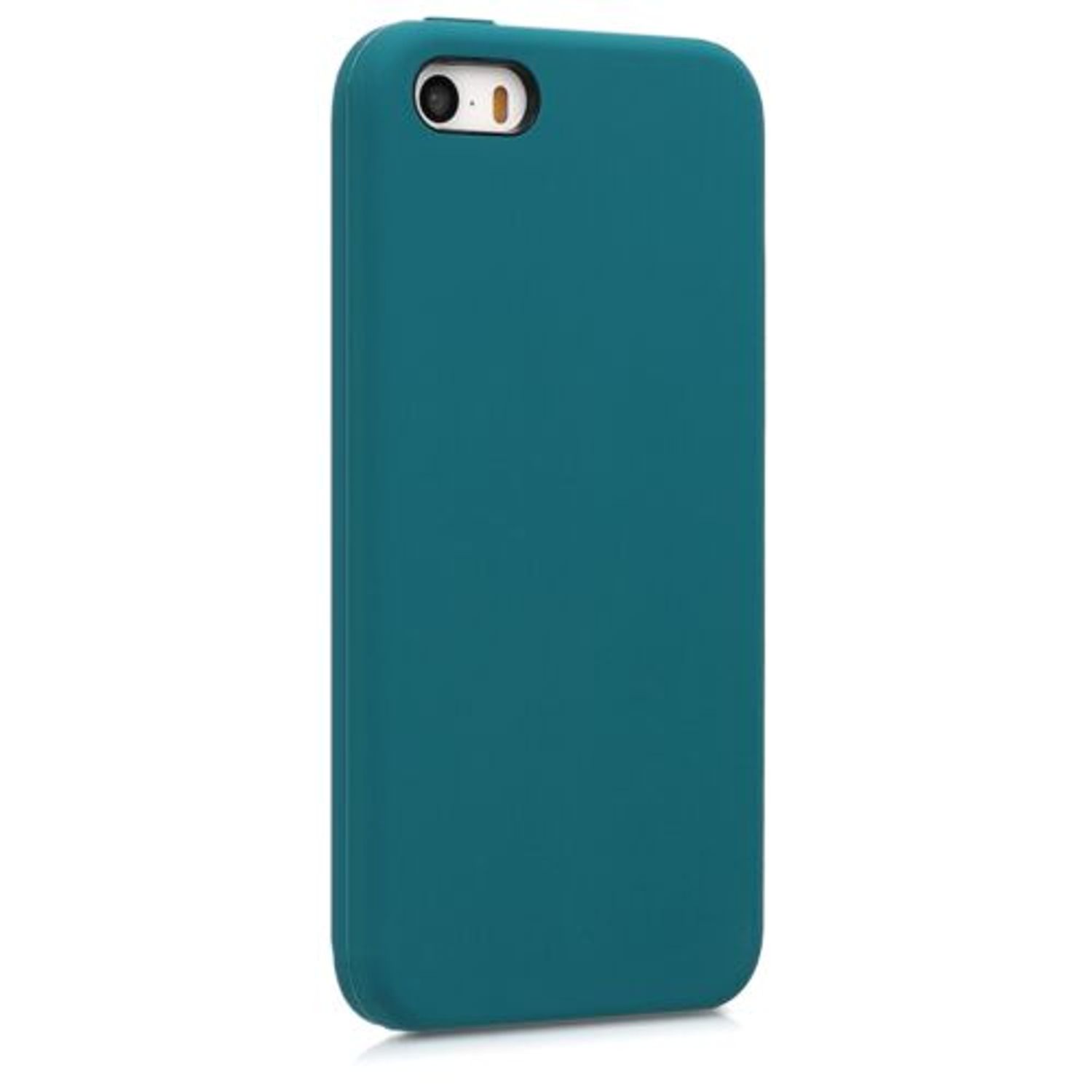 Husa pentru Apple iPhone 5/iPhone 5s/iPhone SE, Silicon, Albastru, 42766.57 fotografia produsului View 8 L