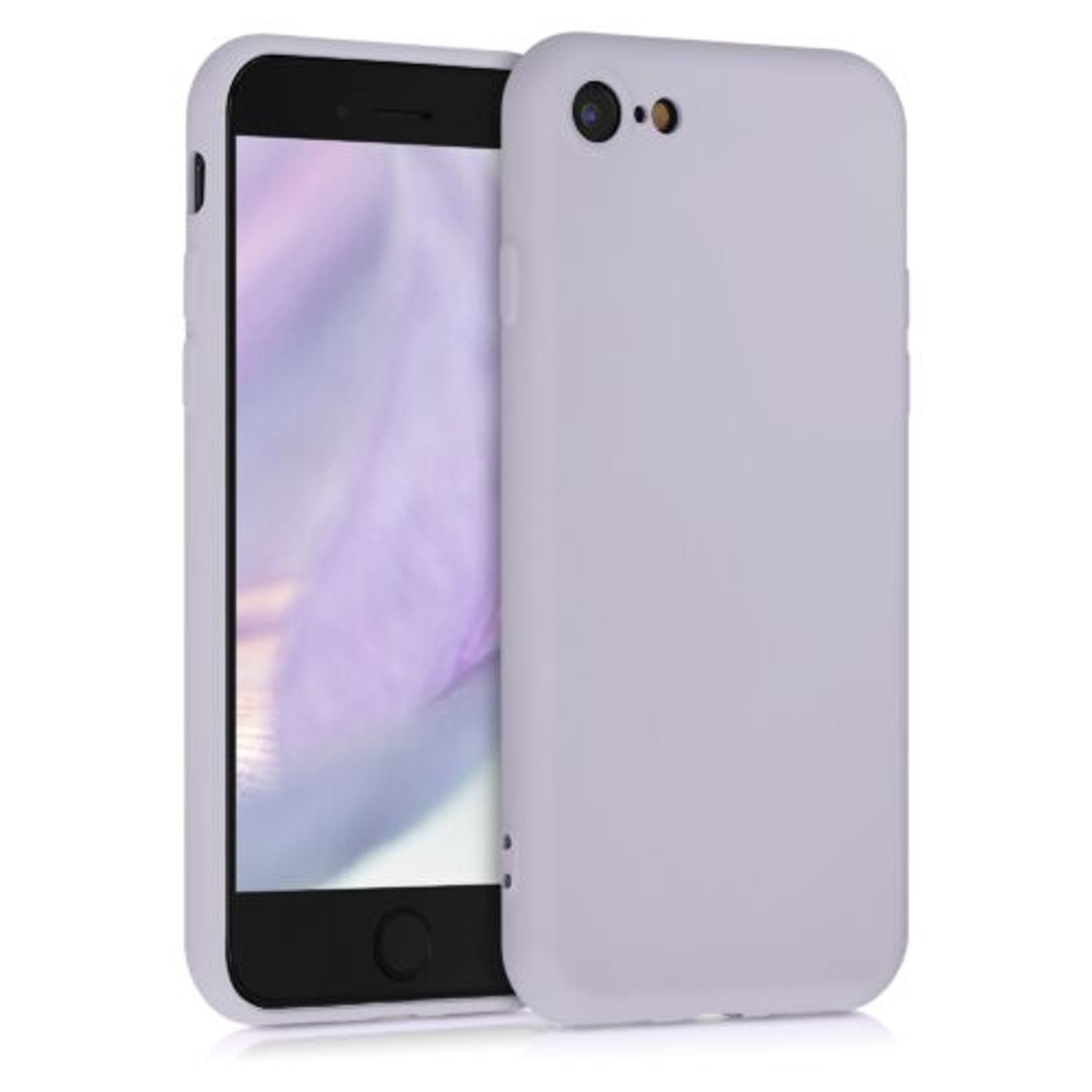 Husa pentru iPhone 8/iPhone 7/iPhone SE 2, Silicon, Mov, 49979.192 fotografia produsului