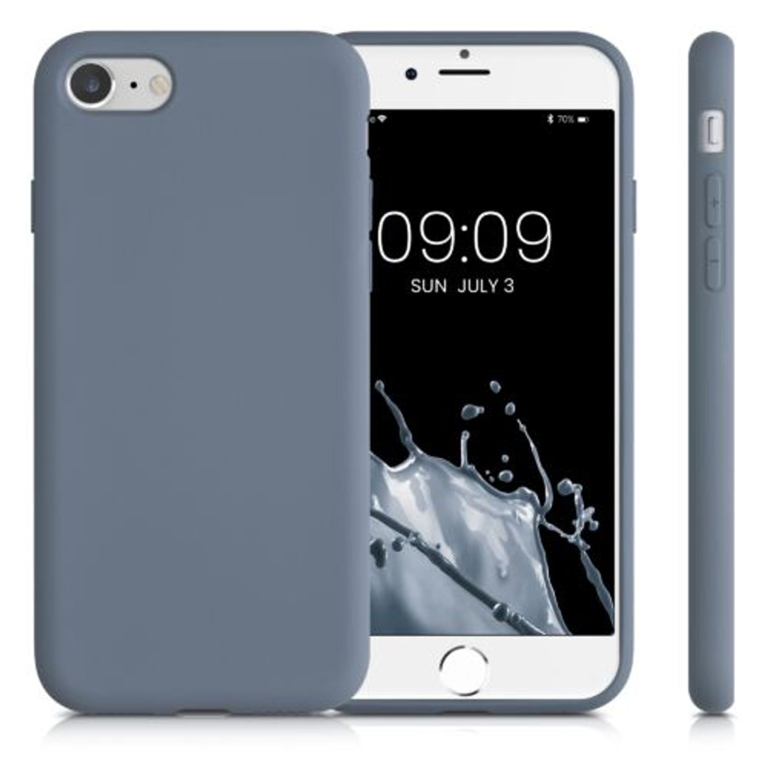 Husa pentru Apple iPhone 8/iPhone 7/iPhone SE 2, Silicon, Albastru, 49979.12 fotografia produsului View 8 L