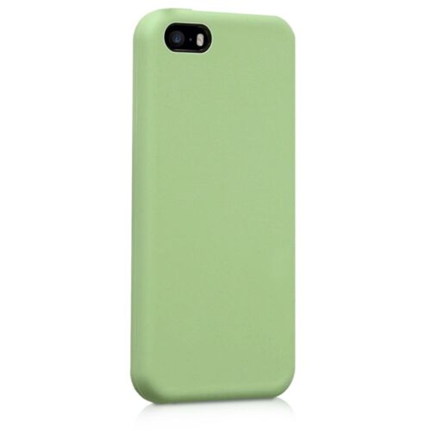 Husa pentru Apple iPhone 5/iPhone 5s/iPhone SE, Silicon, Verde, 42766.79 fotografia produsului View 5 L