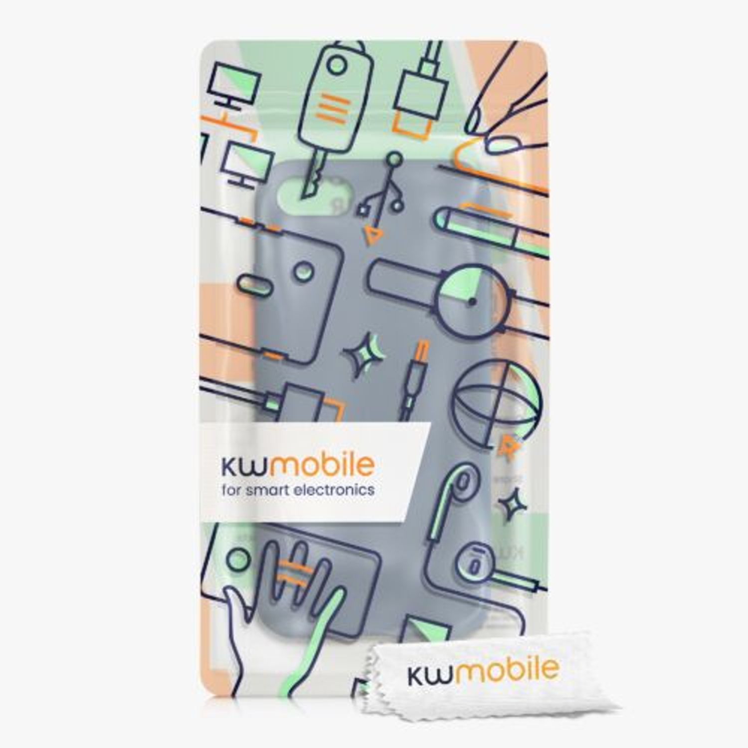 Husa pentru Apple iPhone 8/iPhone 7/iPhone SE 2, Silicon, Albastru, 49979.12 fotografia produsului View 5 L