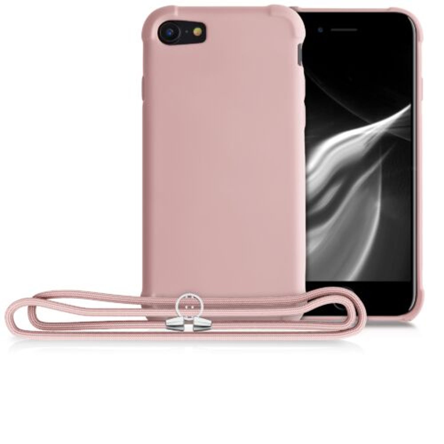 Husa pentru Apple iPhone 8/iPhone 7/iPhone SE 2, Silicon, Roz, 49920.154 fotografia produsului View 8 L