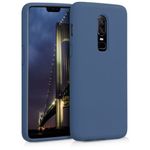 Husa pentru OnePlus 6, Silicon, Albastru, 46122.116 fotografia produsului