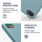 Husa pentru iPhone 8/iPhone 7/iPhone SE 2, Silicon, Albastru, 40225.206 fotografia produsului View 4 S