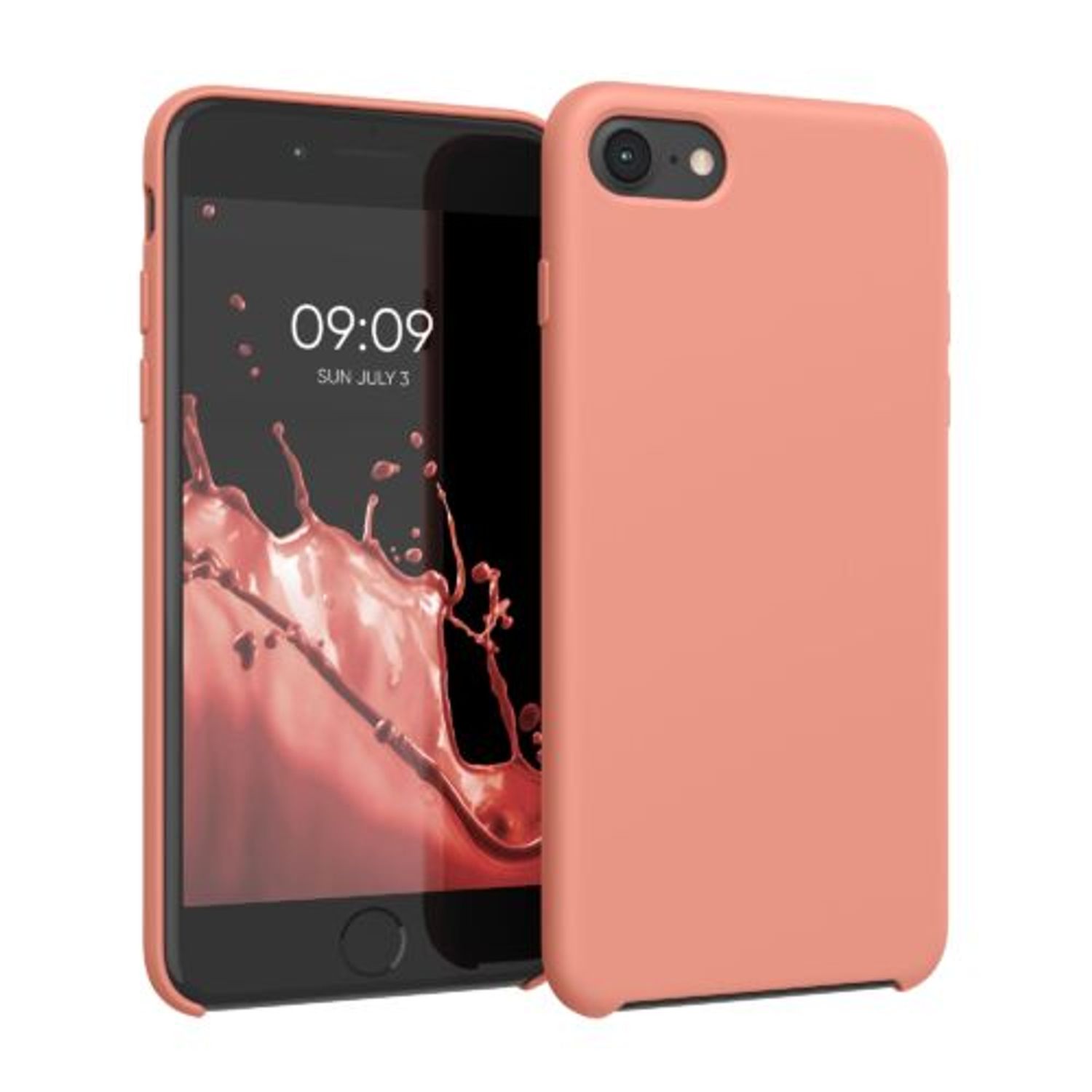 Husa pentru Apple iPhone 8/iPhone 7/iPhone SE 2, Silicon, Rose Gold, 40225.76 fotografia produsului