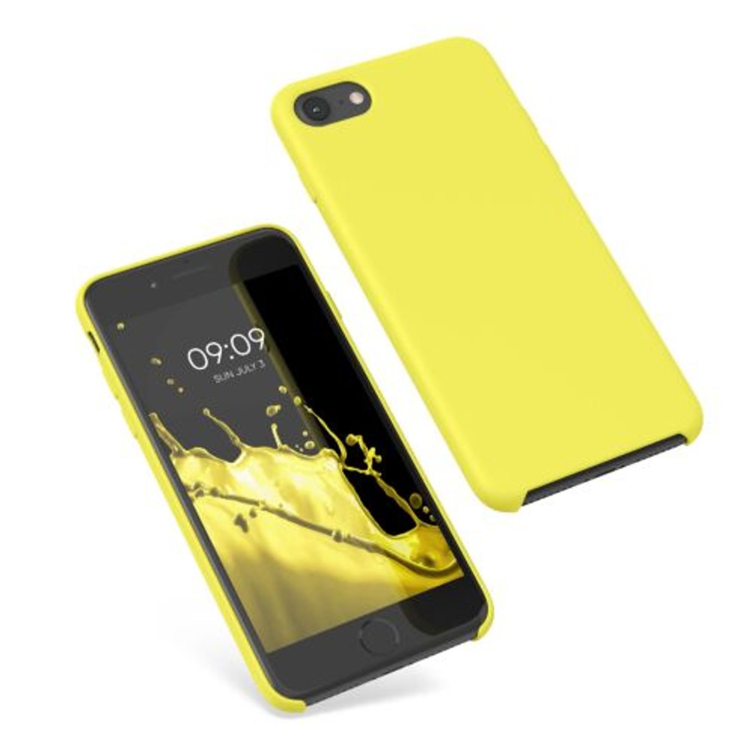 Husa pentru Apple iPhone 8/iPhone 7/iPhone SE 2, Silicon, Galben, 40225.75 fotografia produsului View 10 L