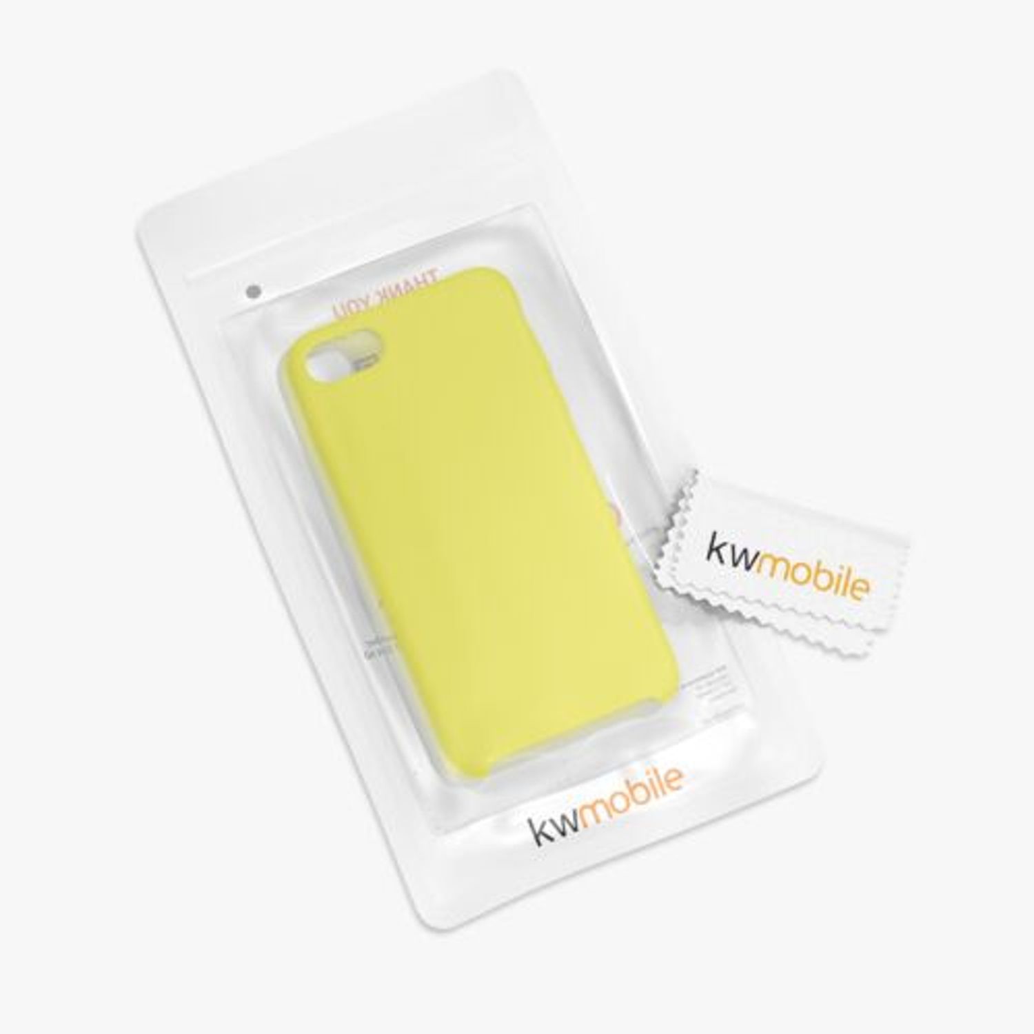 Husa pentru Apple iPhone 8/iPhone 7/iPhone SE 2, Silicon, Galben, 40225.75 fotografia produsului View 4 L