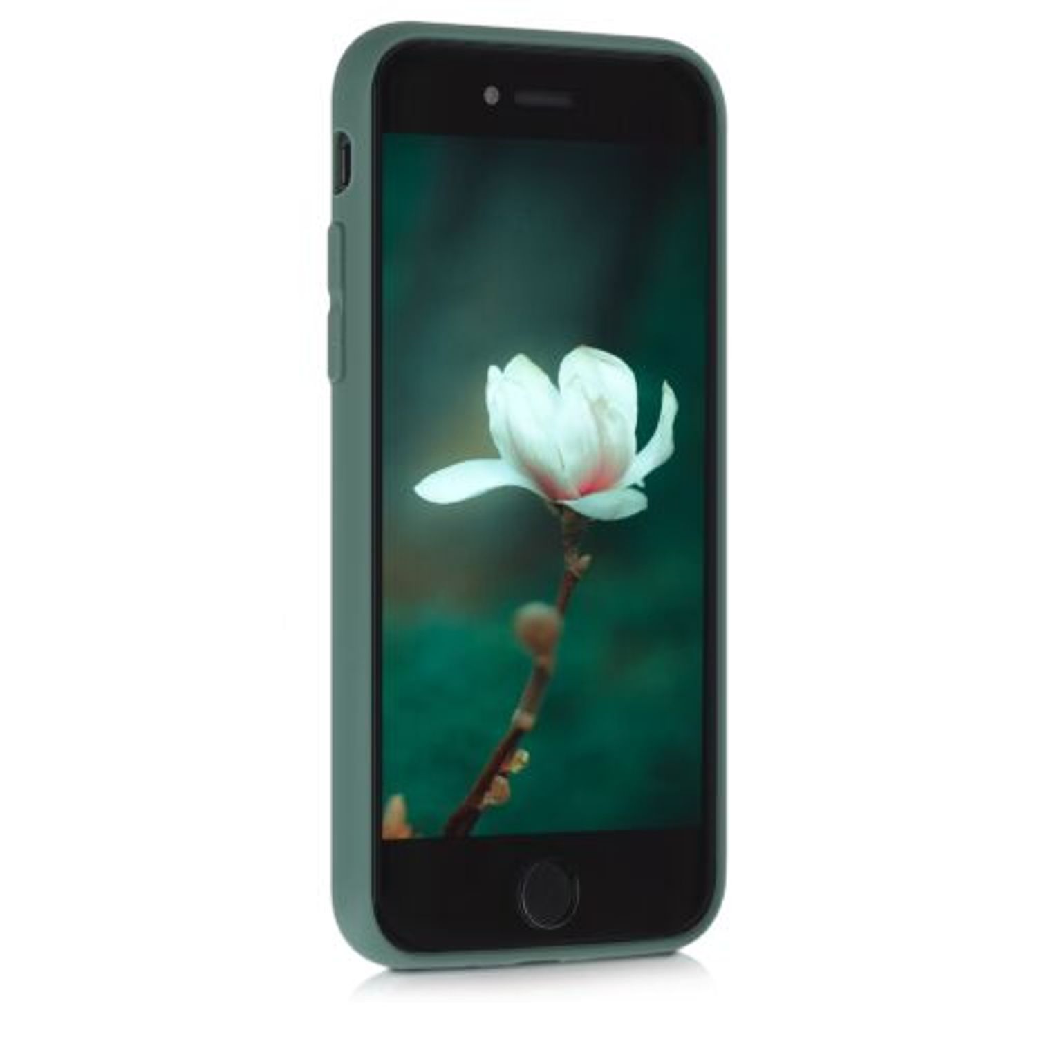 Husa pentru Apple iPhone 8/iPhone 7/iPhone SE 2, Silicon, Verde, 39458.166 fotografia produsului View 3 L