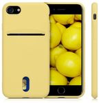 Husa pentru Apple iPhone 8/iPhone 7/iPhone SE 2, Silicon, Galben, 49100.06 fotografia produsului View 2 S