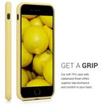 Husa pentru Apple iPhone 8/iPhone 7/iPhone SE 2, Silicon, Galben, 49100.06 fotografia produsului View 4 S