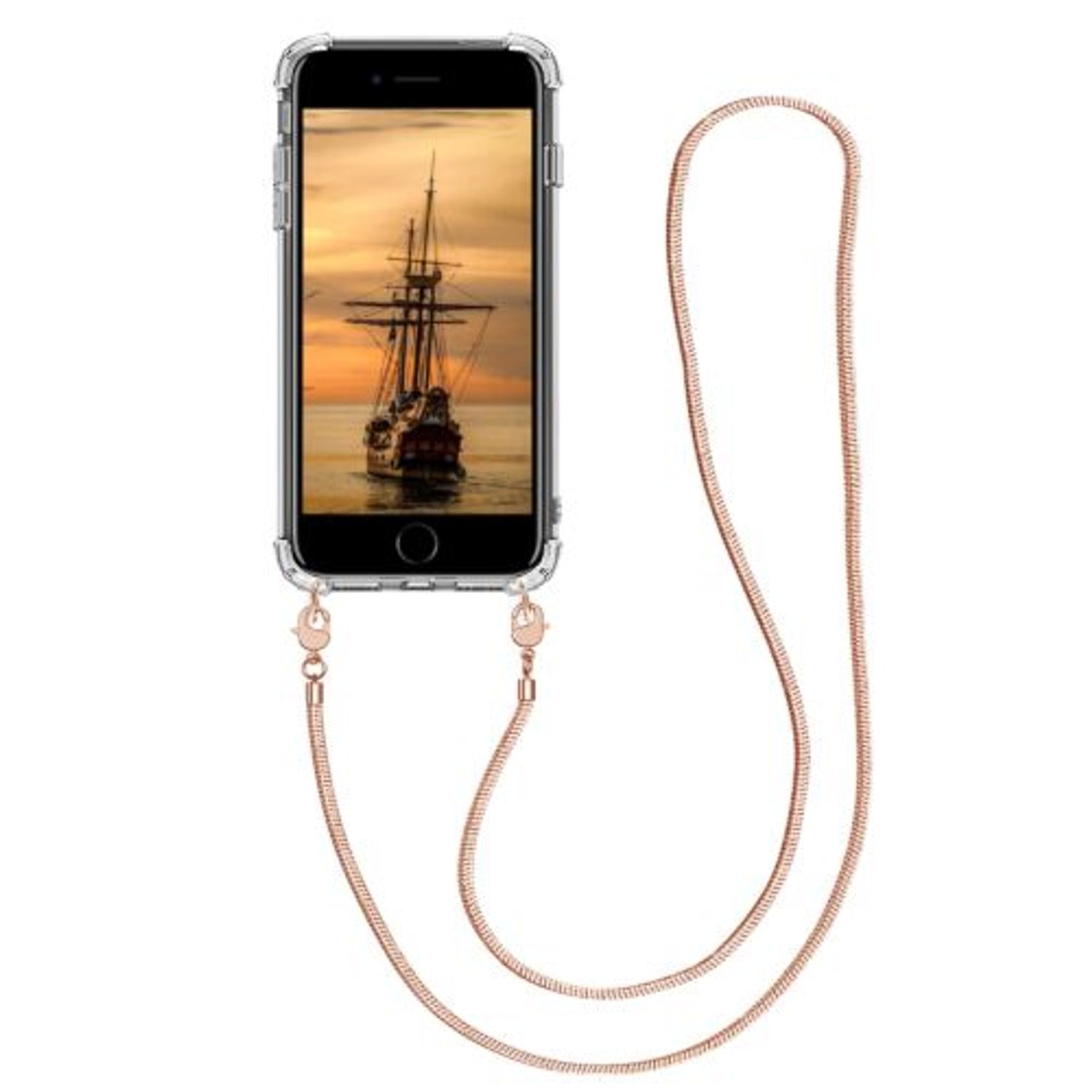 Husa pentru iPhone 8/iPhone 7/iPhone SE 2, Silicon, Transparent, 48674.81 fotografia produsului