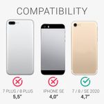 Husa pentru iPhone 8/iPhone 7/iPhone SE 2, Silicon, Transparent, 48674.81 fotografia produsului View 6 S