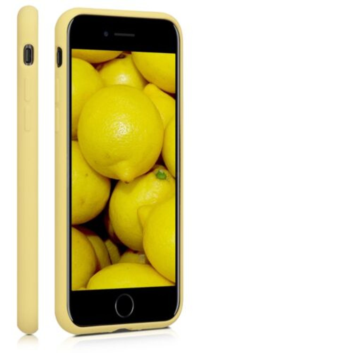 Husa pentru Apple iPhone 8/iPhone 7/iPhone SE 2, Silicon, Galben, 49100.06 fotografia produsului View 9 L