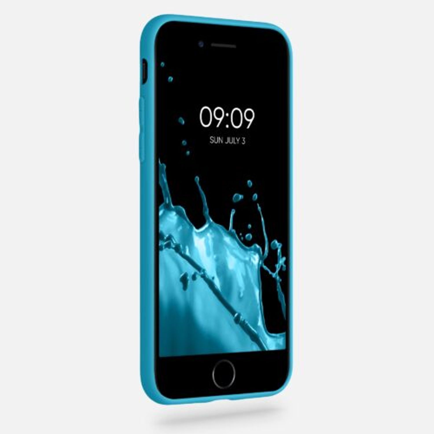 Husa pentru iPhone 8/iPhone 7/iPhone SE 2, Silicon, Albastru, 39458.223 fotografia produsului View 4 L