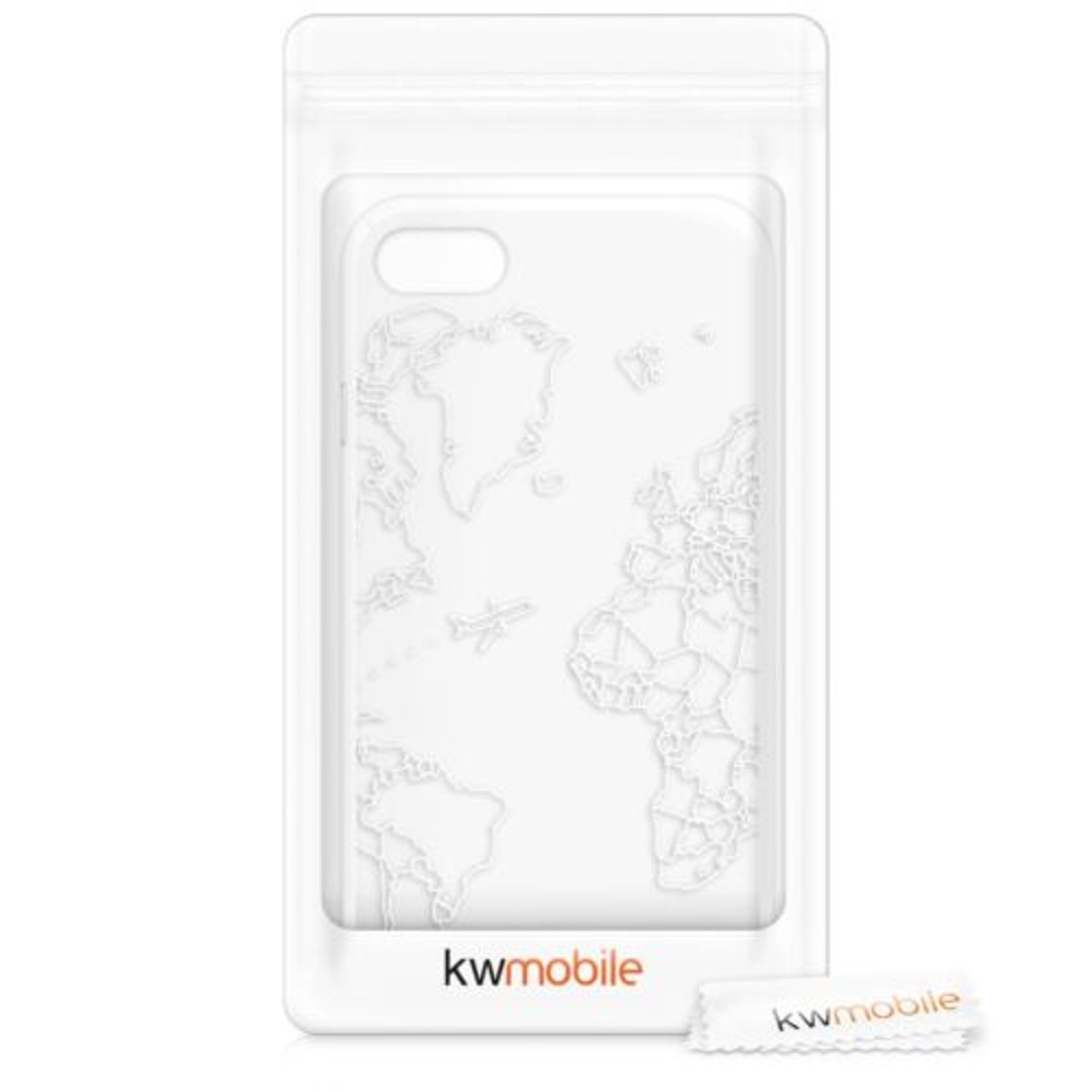 Husa pentru Apple iPhone 8/iPhone 7/iPhone SE 2, Silicon, Silver, 51618.09 fotografia produsului View 5 L